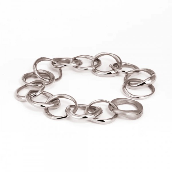 Noen Closed Bangle small rhodiniert