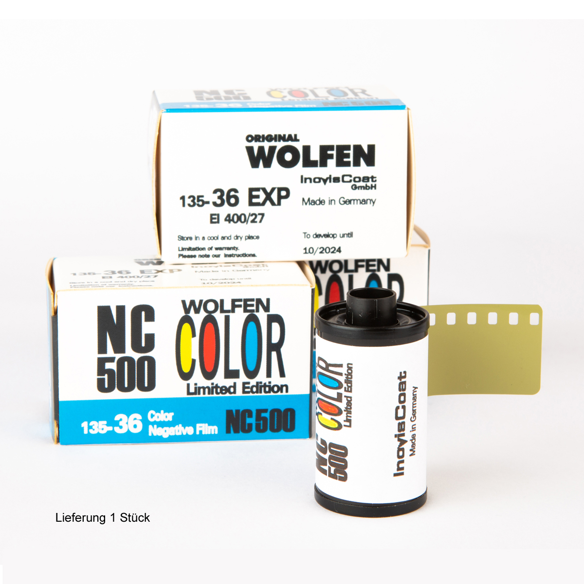 WOLFEN Color Classic NC500-36 Negativ Kleinbildfilm mit 36 Aufnahmen