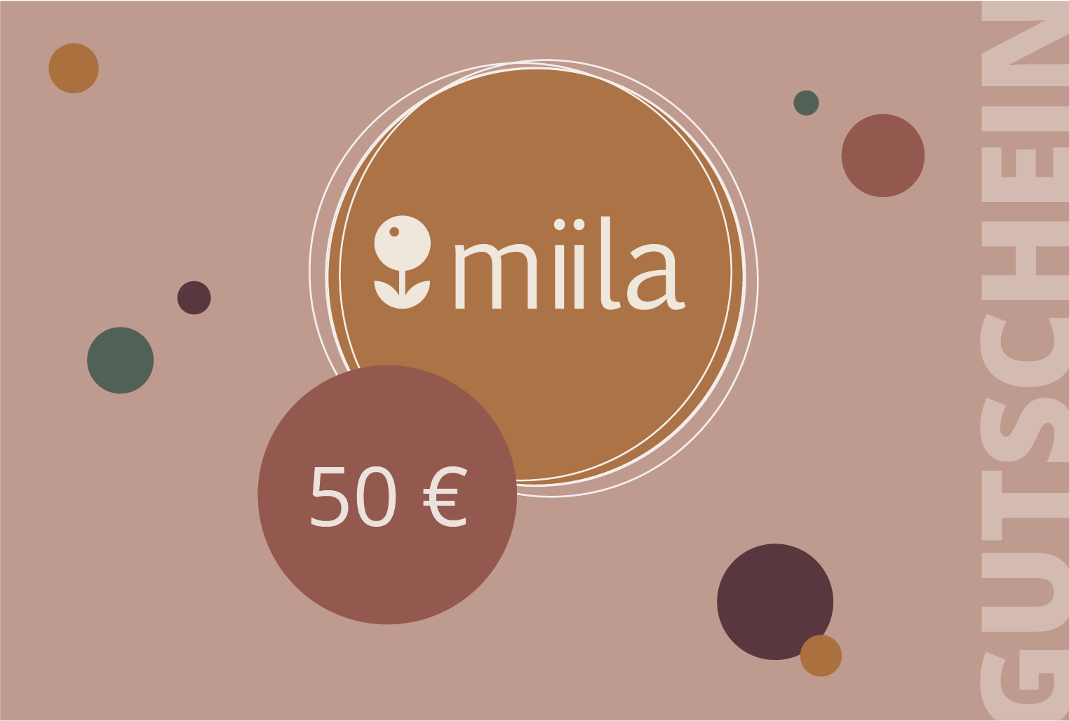 miila Gutschein - 50€
