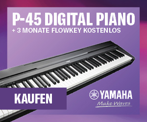 1 A Yamaha Digitalpiano Mietkauf P-45 E-Piano Klavier