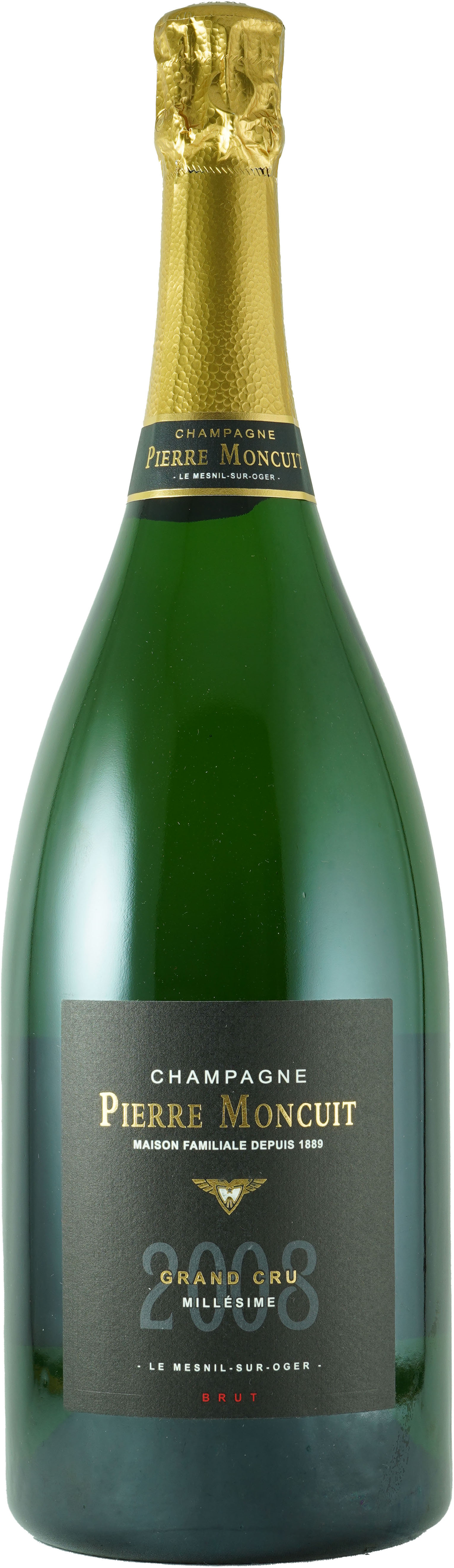 Champagne Pierre Moncuit - Blanc de Blanc Millesime 2008 brut Magnum