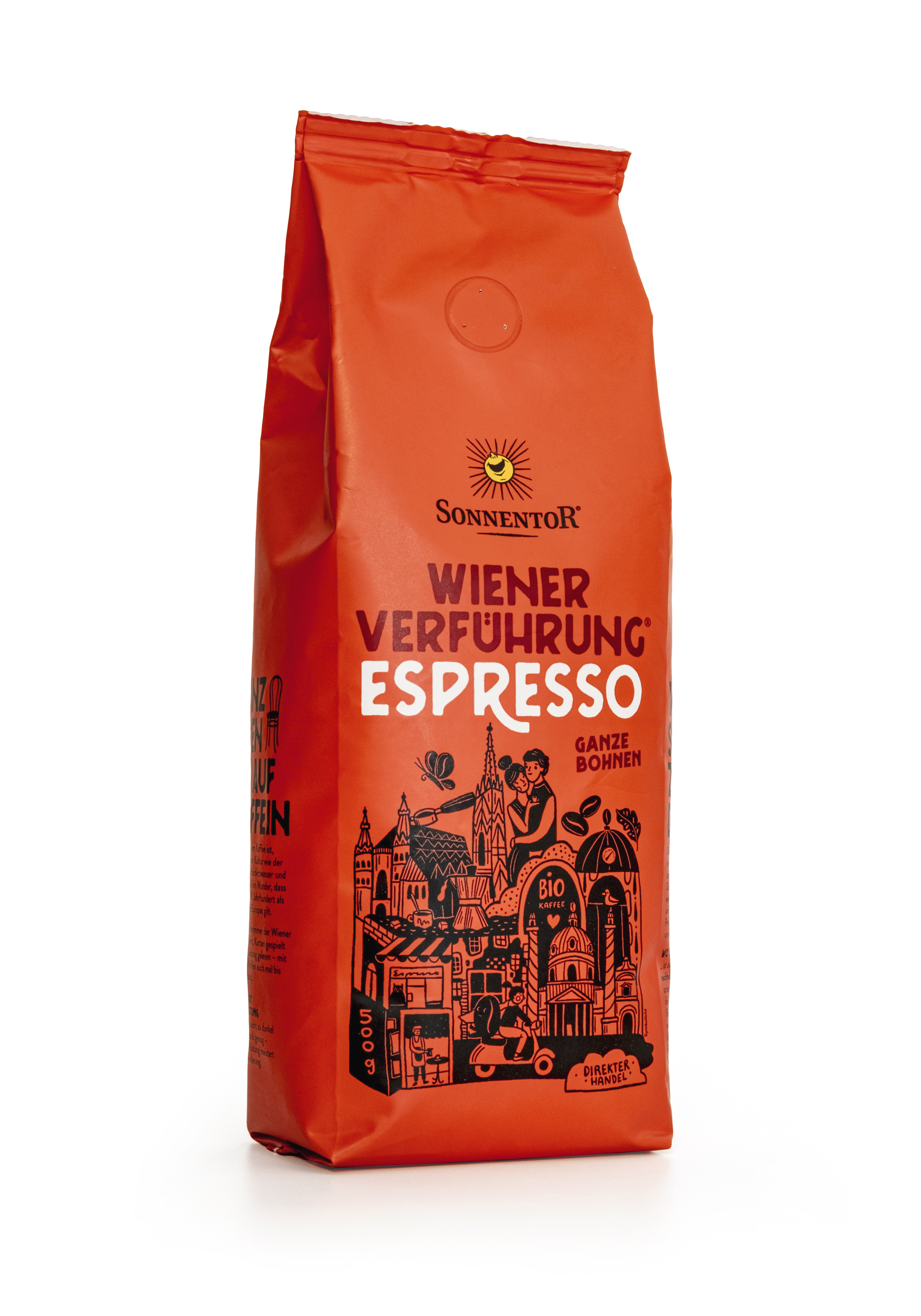 Espresso Kaffee bio ganze Bohne 500g