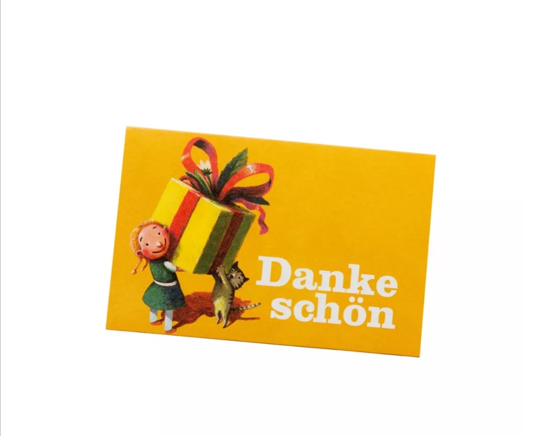 Geschenkgutschein Dankeschön (5-200 EUR)