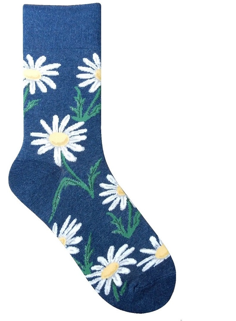 Gänseblumen Socken Gr. 36-41/42-47